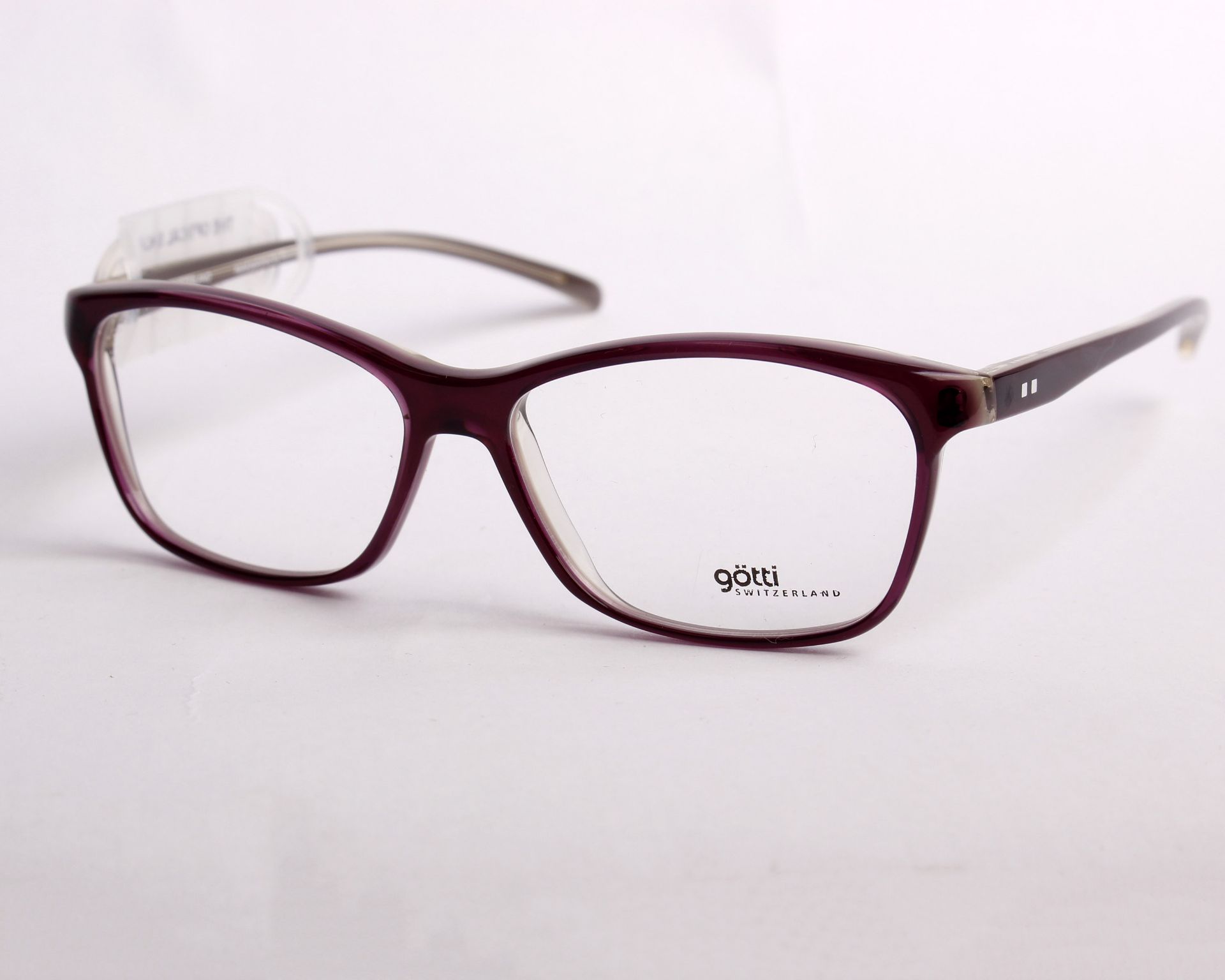 A pair of as new Gotti glass frames with clear glass (RRP £300). - Image 2 of 3