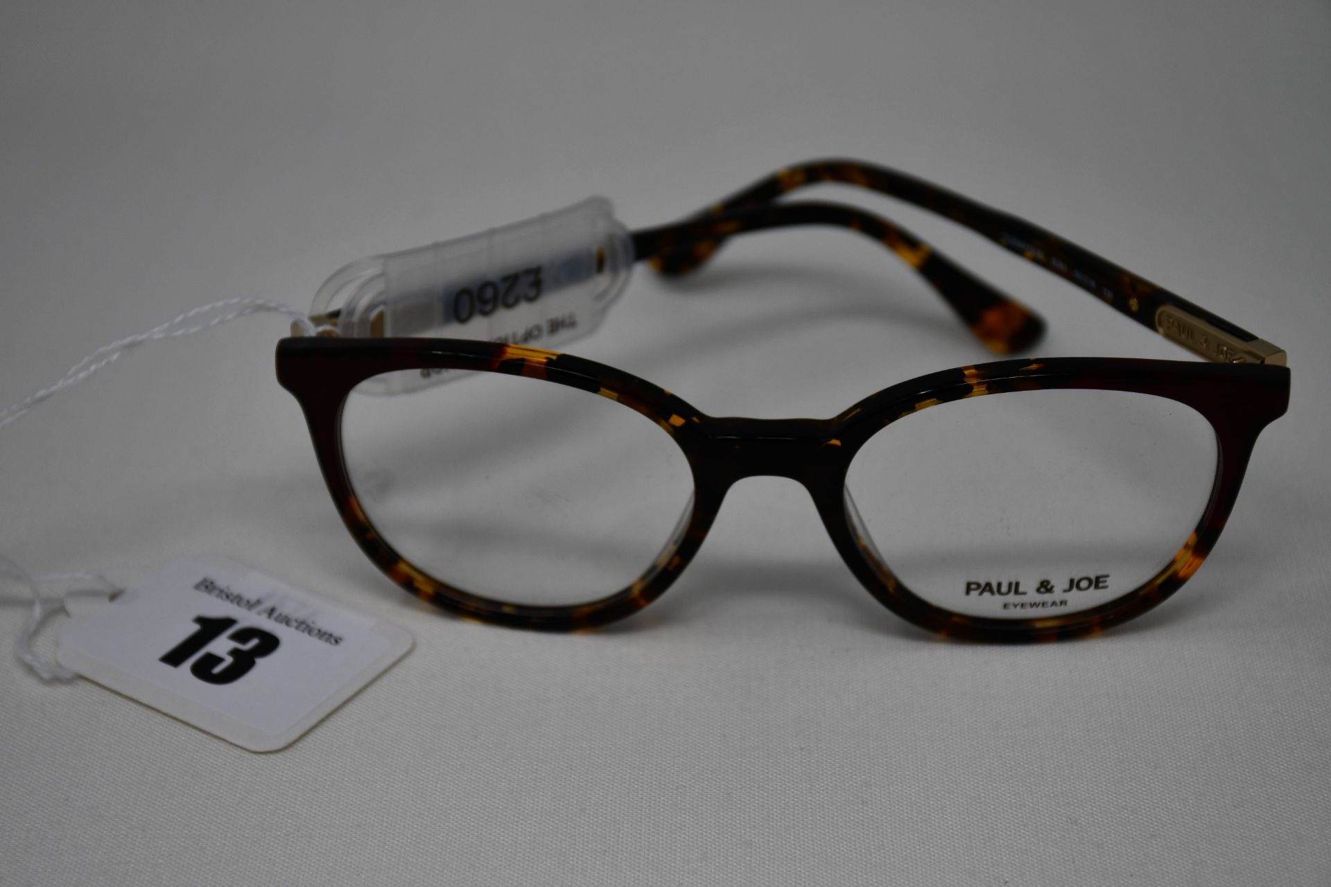 A pair of as new Paul & Joe glasses frames with clear glass (RRP £260).