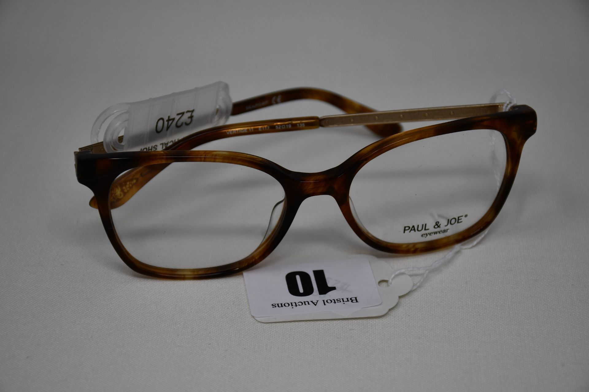 A pair of as new Paul & Joe glasses frames with clear glass (RRP £240).