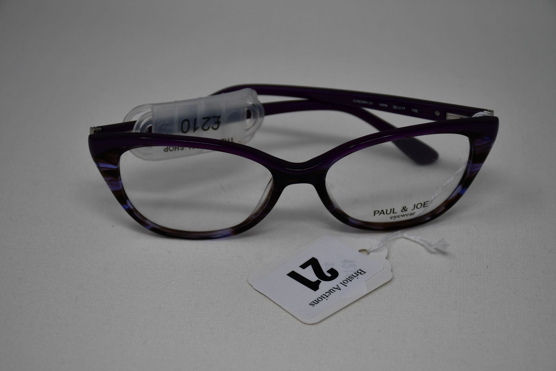 A pair of as new Paul & Joe glasses frames with clear glass (RRP £210).