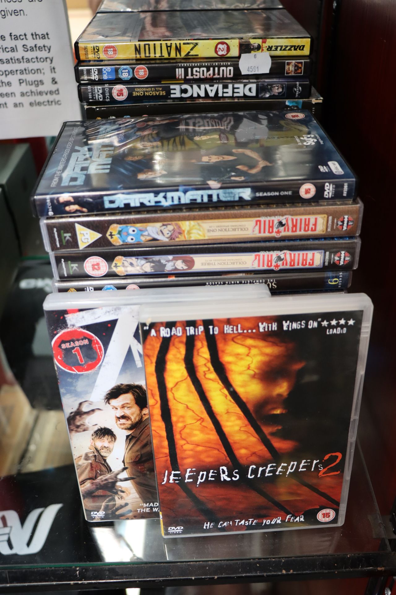A quantity of assorted DVDs to include Jeeper Creepers vol 2 and related items (Approximately 28