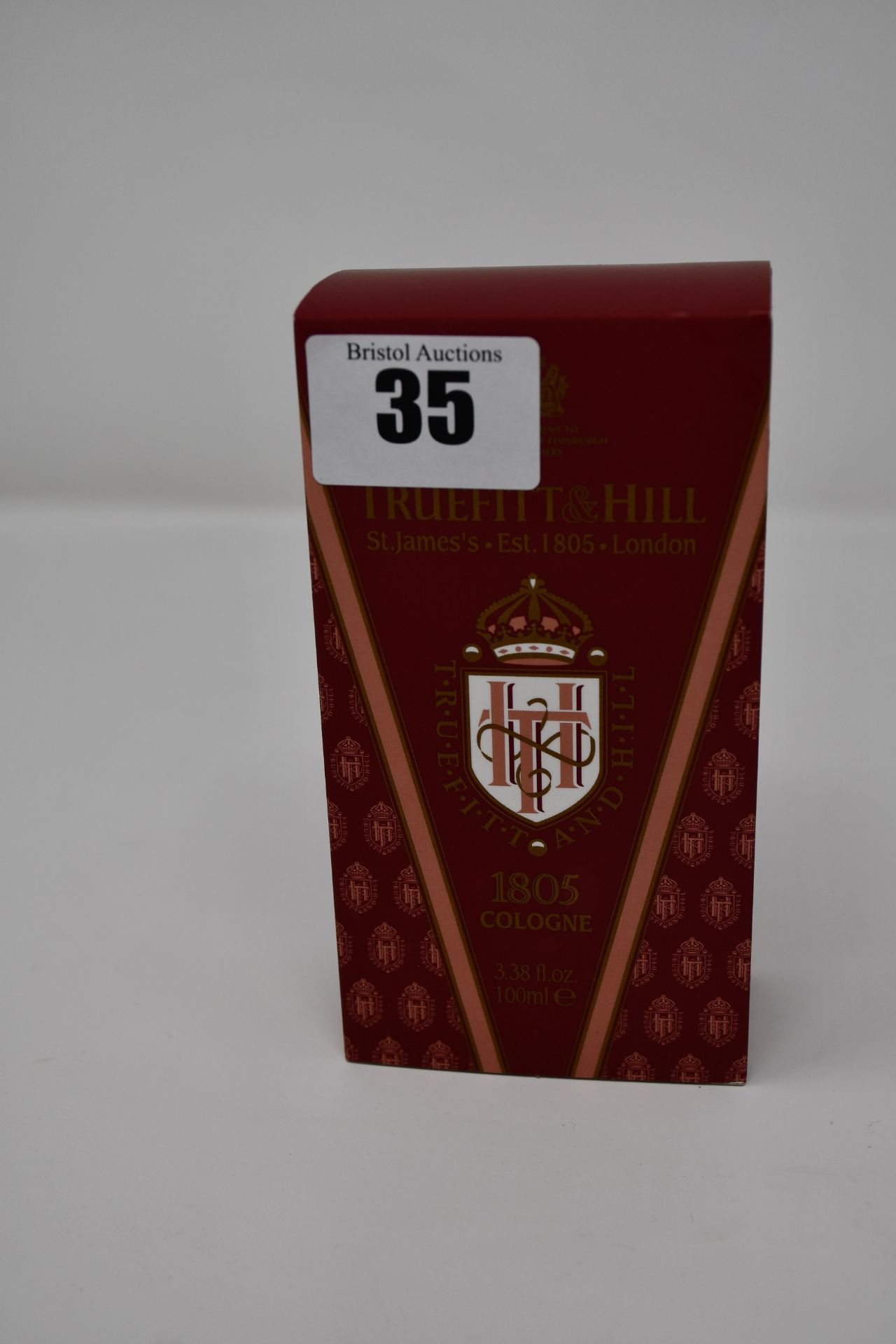 Three men's boxed as new Truefitt & Hill 1805 Cologne (100ml).