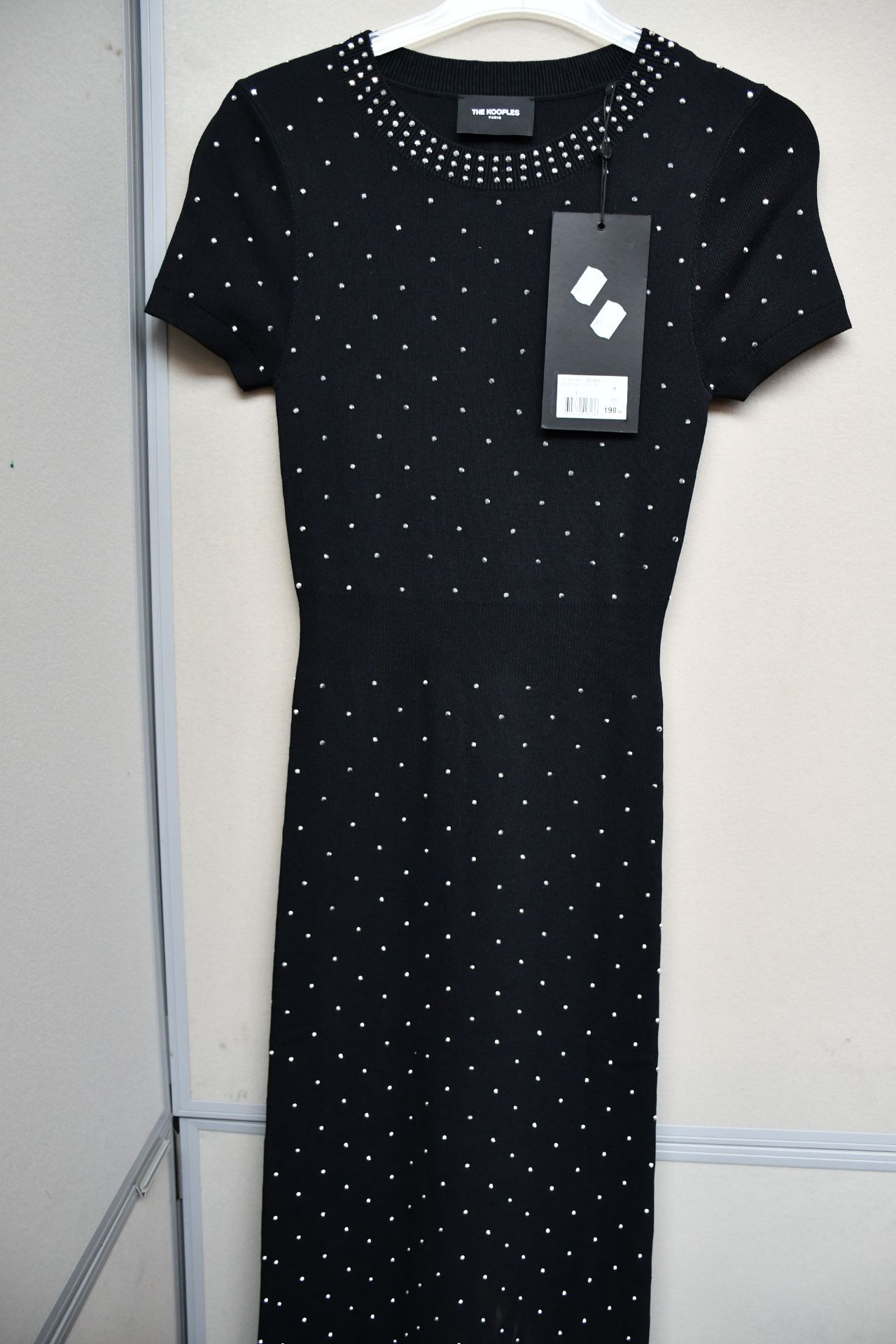 An as new The Kooples knitted studs line dress (Size 1 - RRP £198).