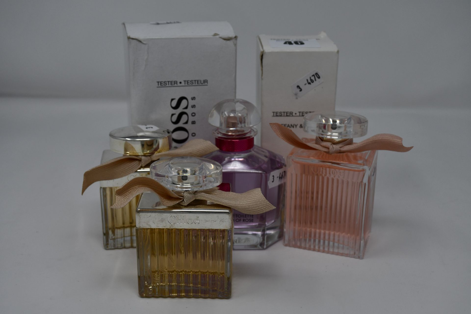 A quantity of pre-owned eau de toilette perfume to include one Mon Guerlain Bloom of Rose (100ml)