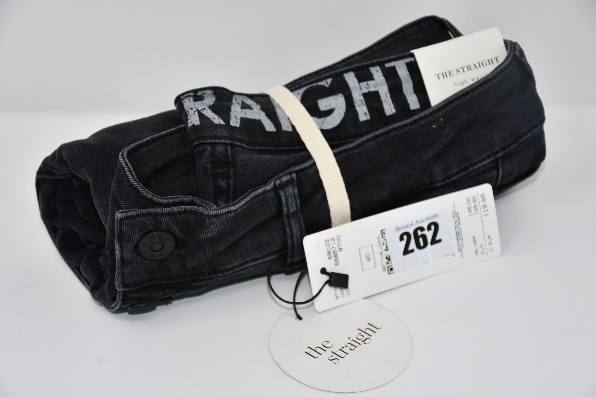 A pair of as new Oui high waist jeans (Size 40?).