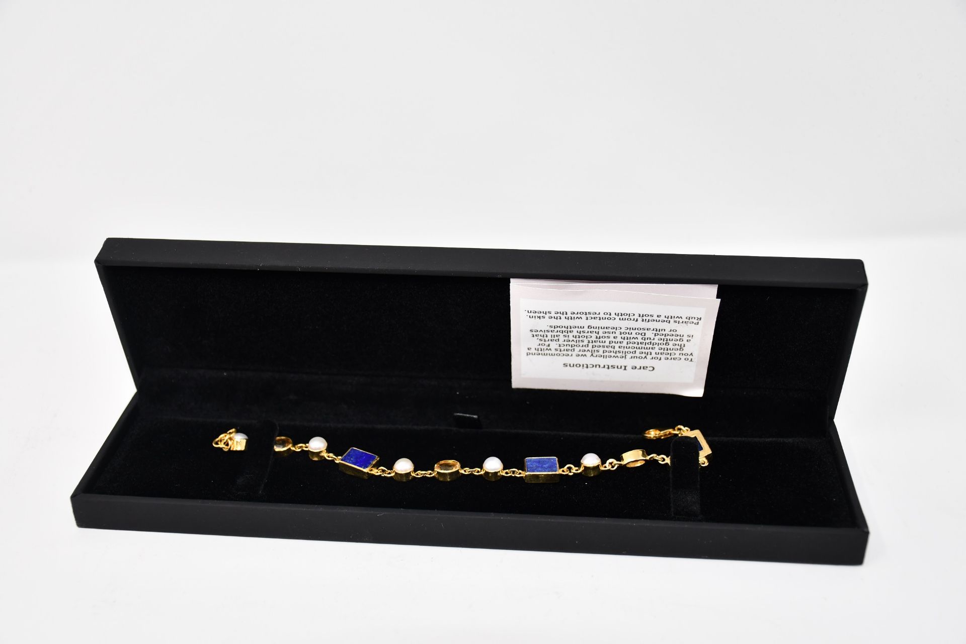 One lady's boxed as new Paula Bolton Vermeer bracelet.