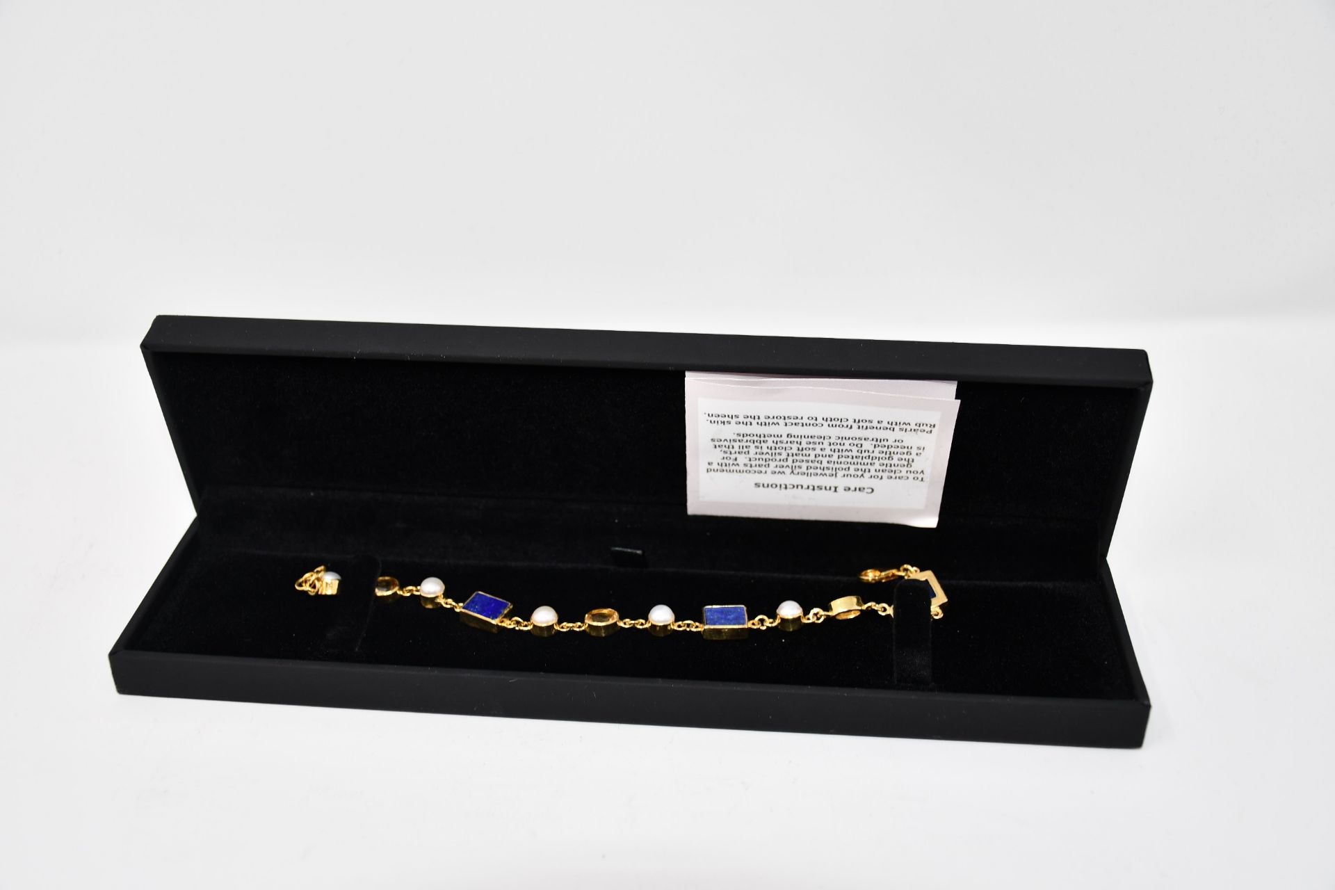 One lady's boxed as new Paula Bolton Vermeer bracelet.