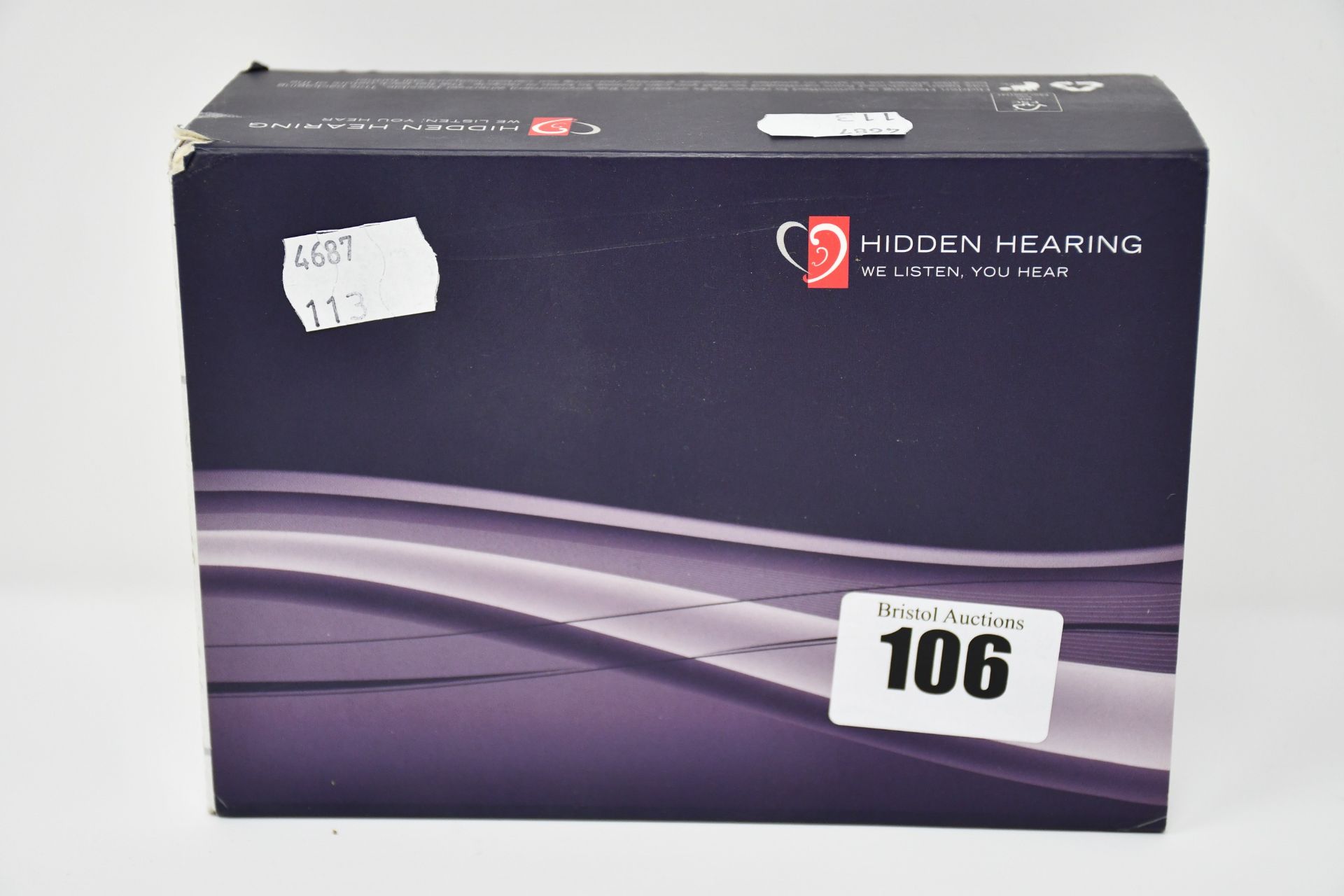 One boxed as new Brand Bernafon Zerena hearing aid.