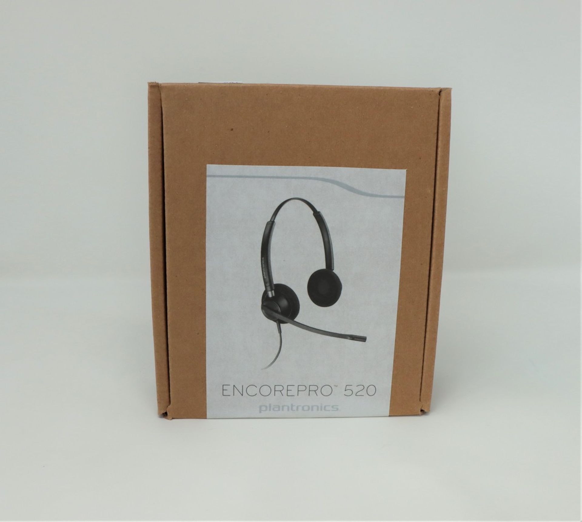 A boxed as new Plantronics EncorePro HW520 Binaural Headset.