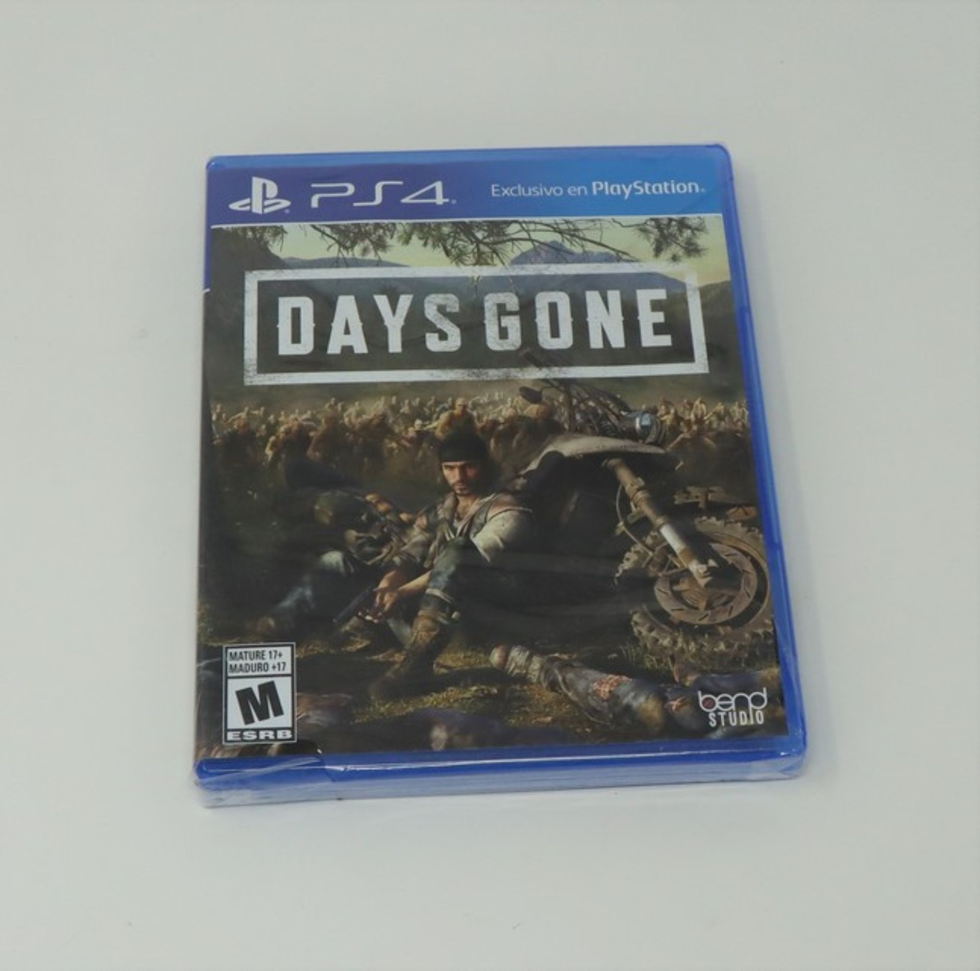 Five as new Days Gone PS4 Game Disks , Spanish cases (cases sealed).