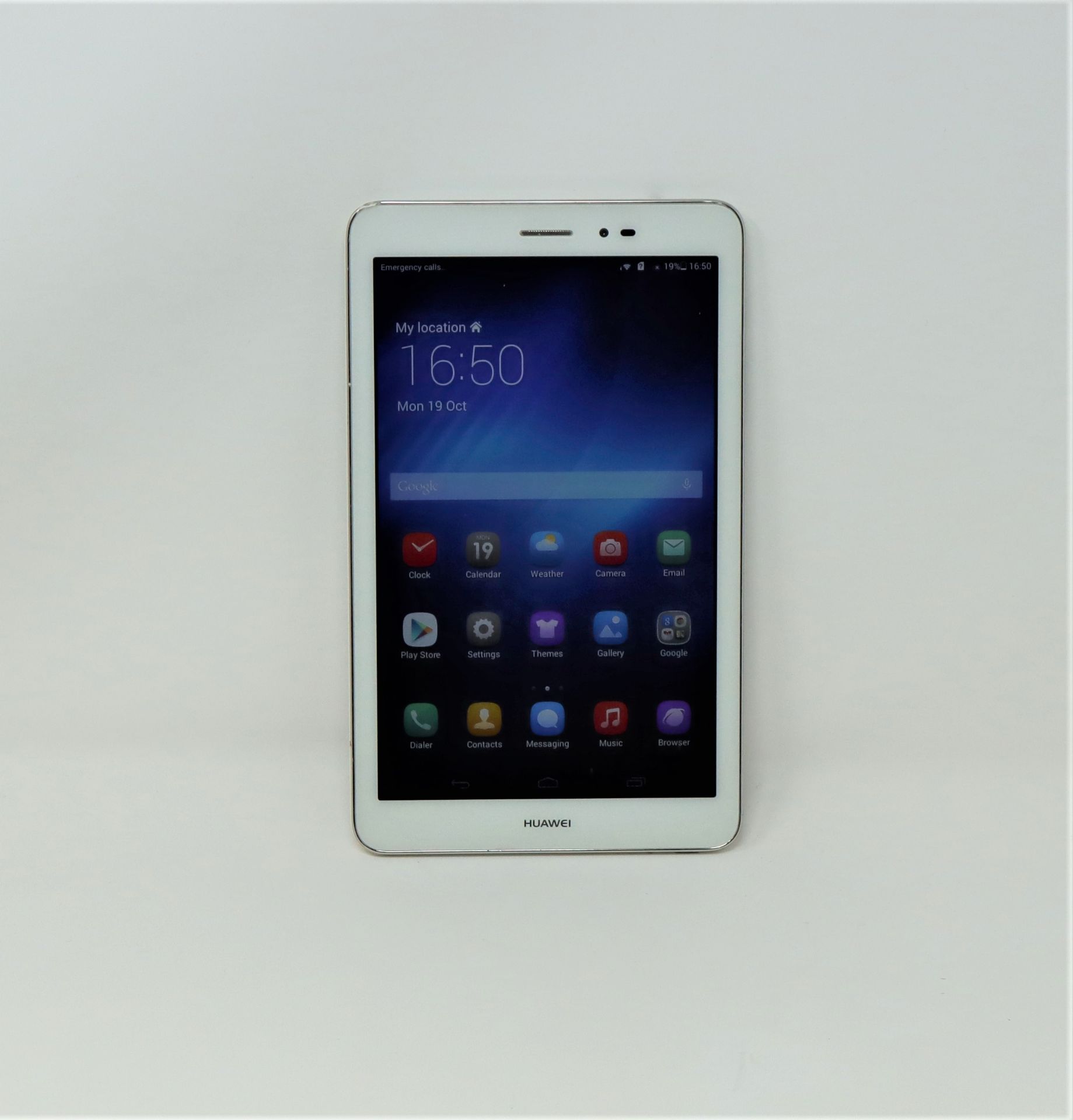 A pre-owned Huawei MediaPad T1 8.0 Pro T1-821L 16GB in White (FRP clear) (Some cosmetic damage to