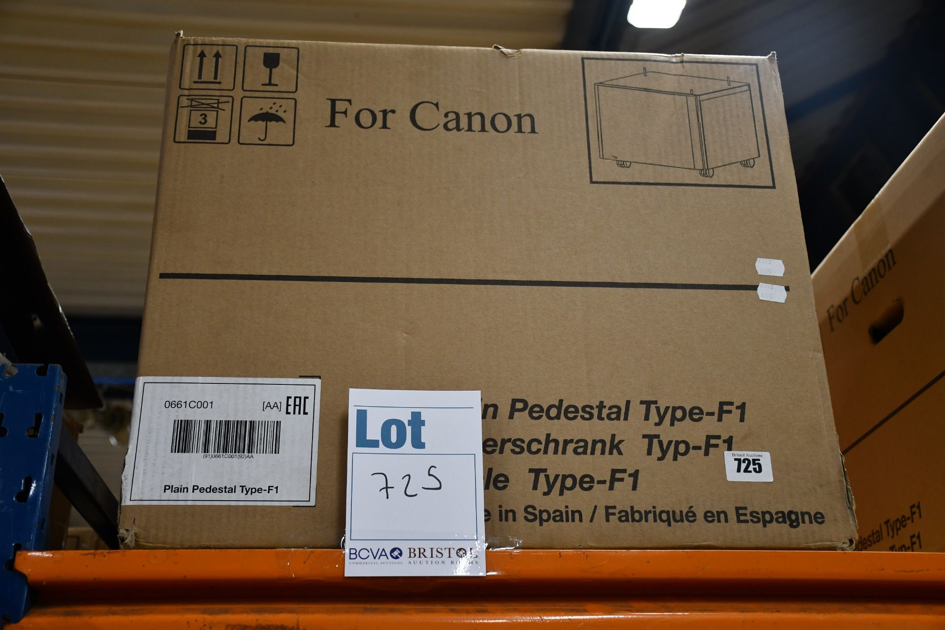 One boxed as new Canon Plain Pedestal Type F1 (Printer stand).