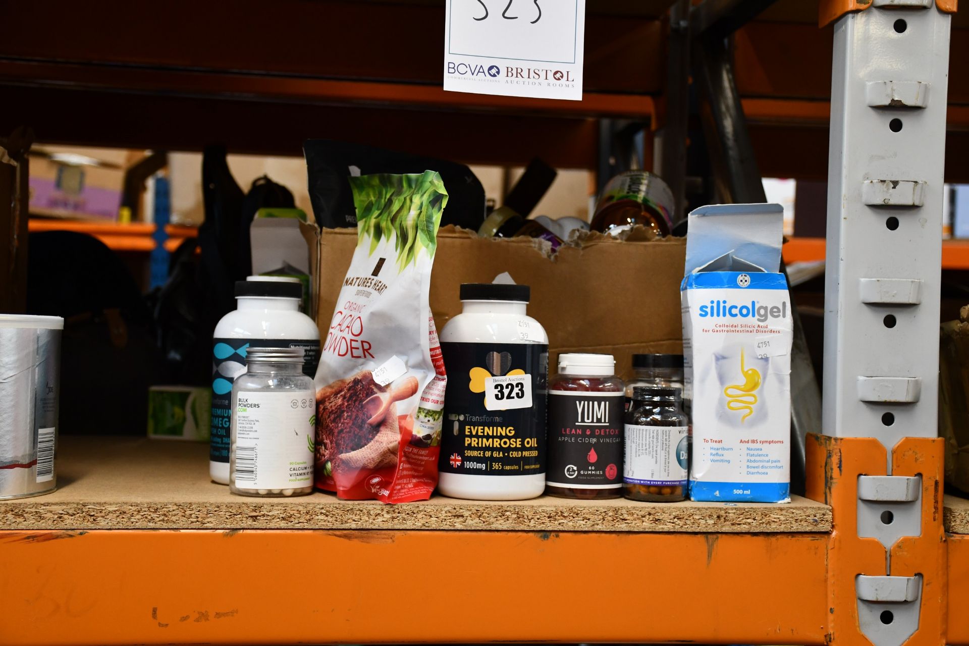 A quantity of fitness supplement and related items to include Muscle Rage Extreme Testosterone