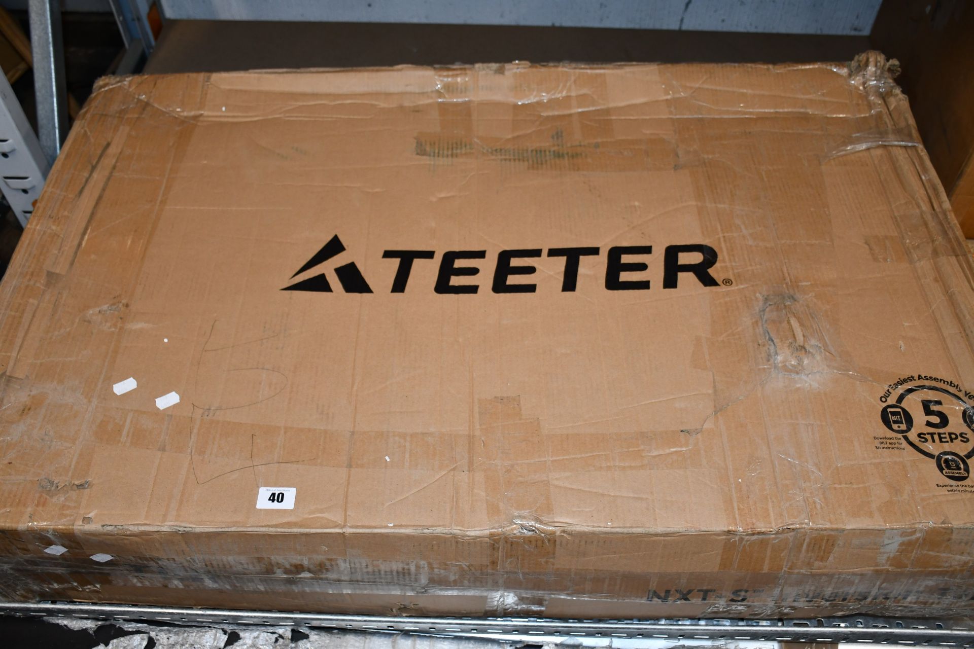 One boxed Teeter NXT-S Inversion Table.