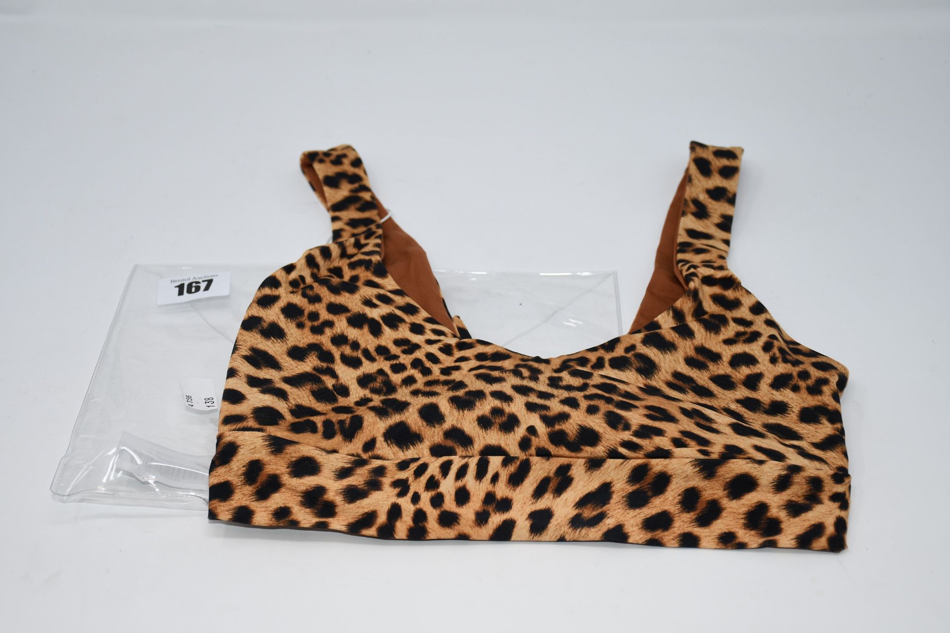 One as new Monday Swimwear Jamaica Top Jaguar size M.