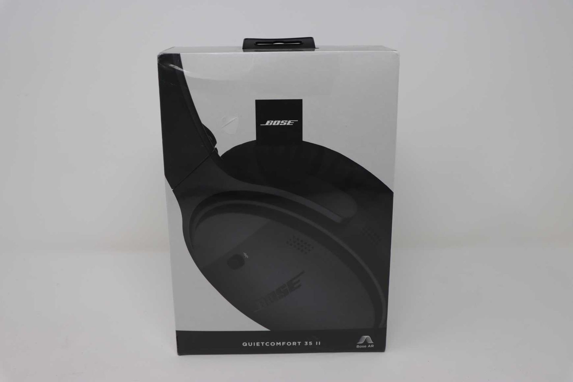 A boxed as new pair of Bose QuietComfort 35 II Noise Cancelling Smart Headphones in Black (Box