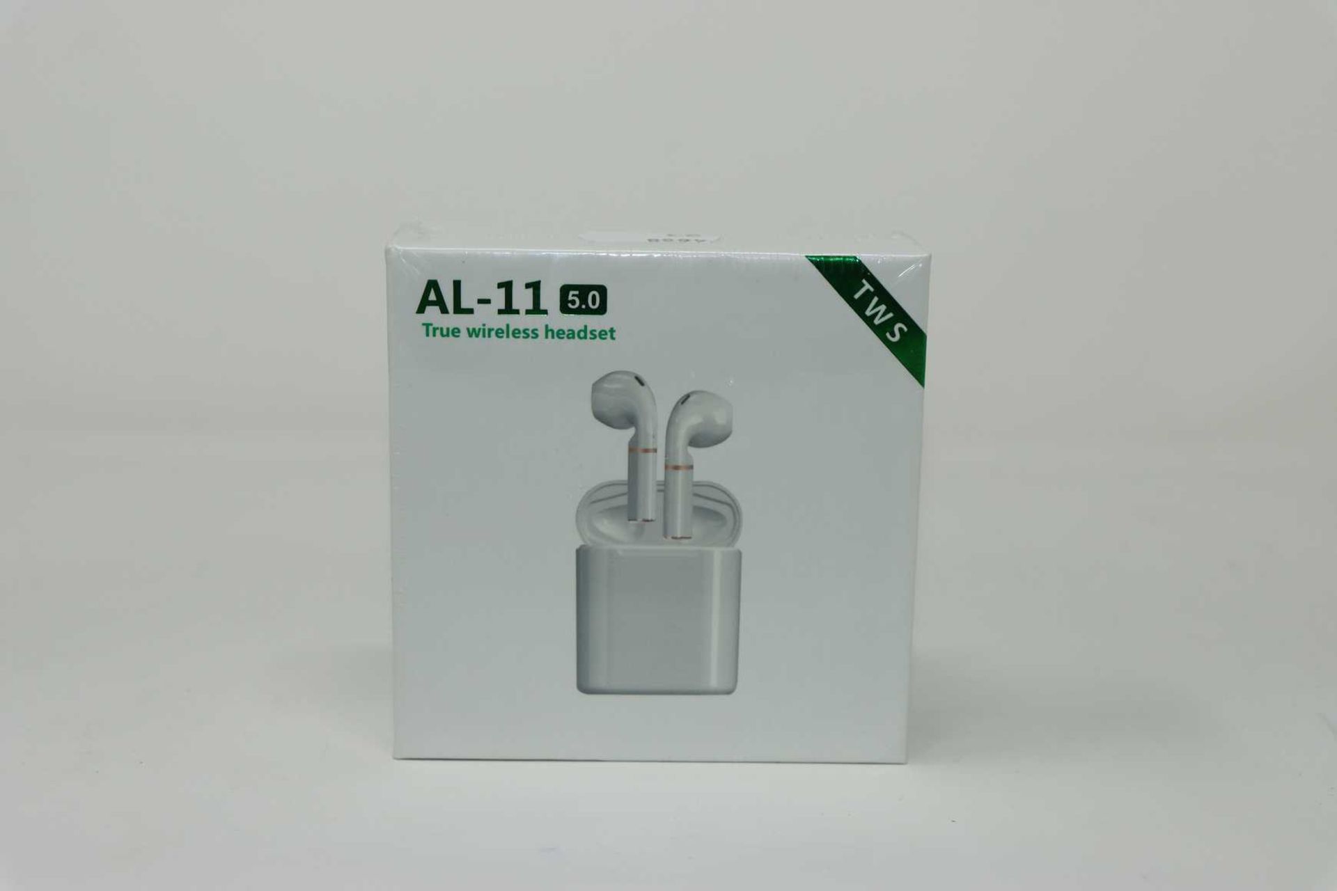 Five boxed as new AL-11 5.0 TWS wireless earphones (boxes sealed).