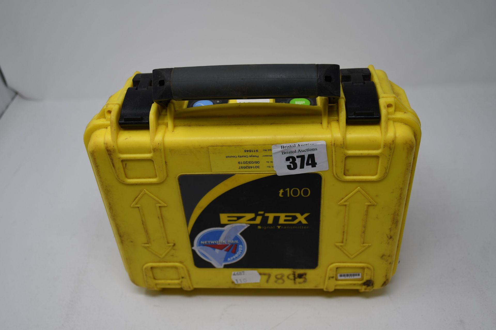 One pre-owned Ezitex signal transmitter t100.