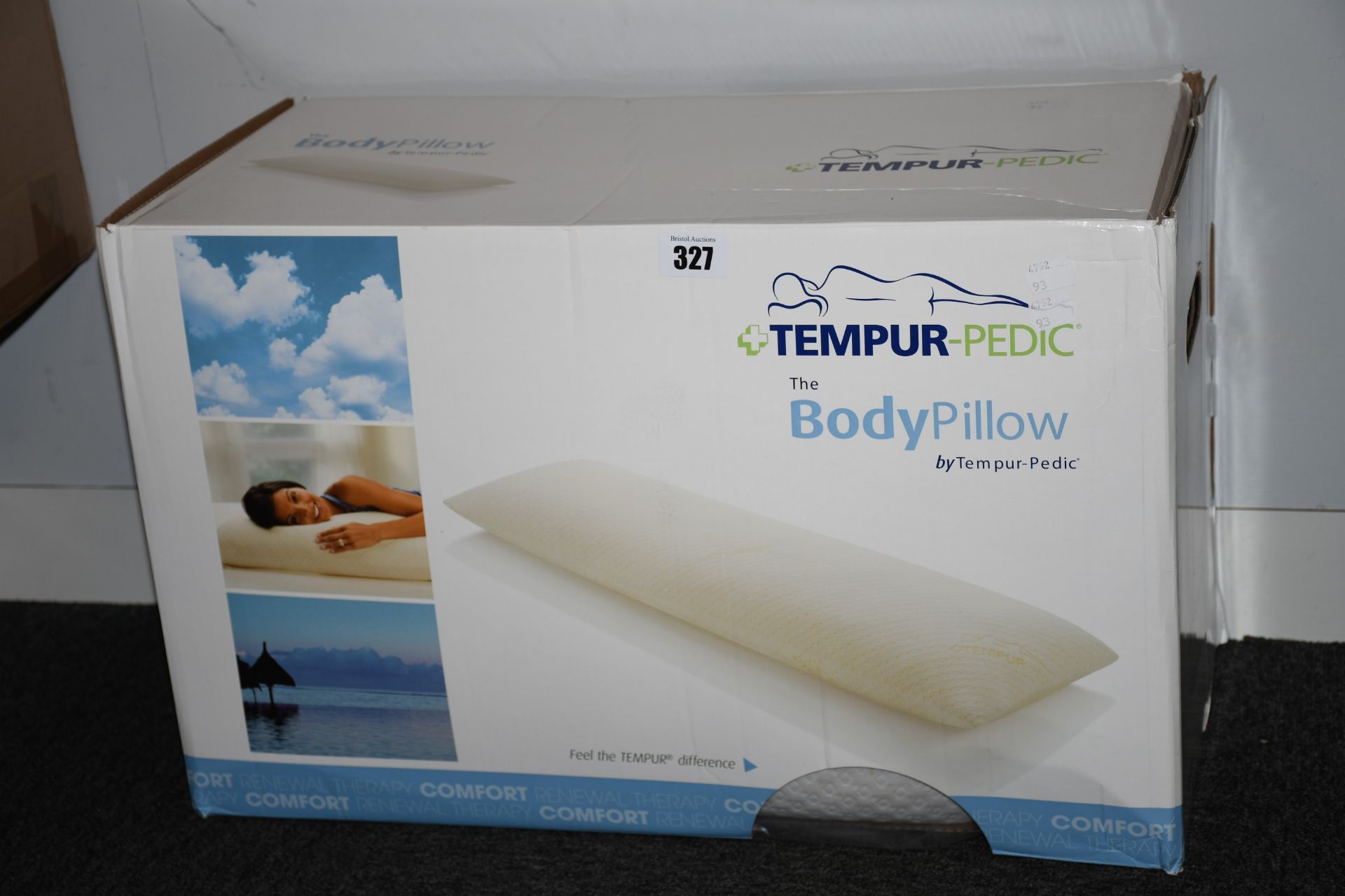 One boxed as new Tempur-Pedic The Body Pilow.