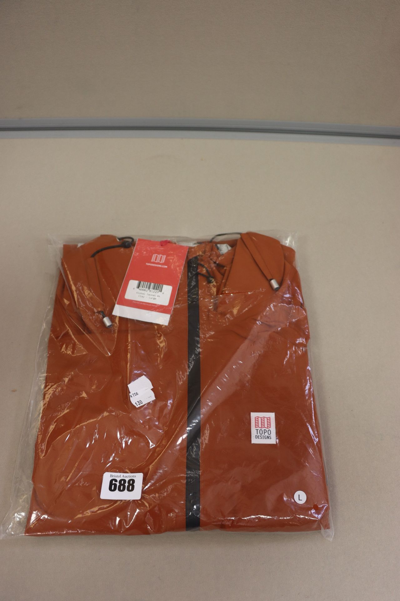 One as new Topo Designs Global Jacket size: Women L. Colour: clay.