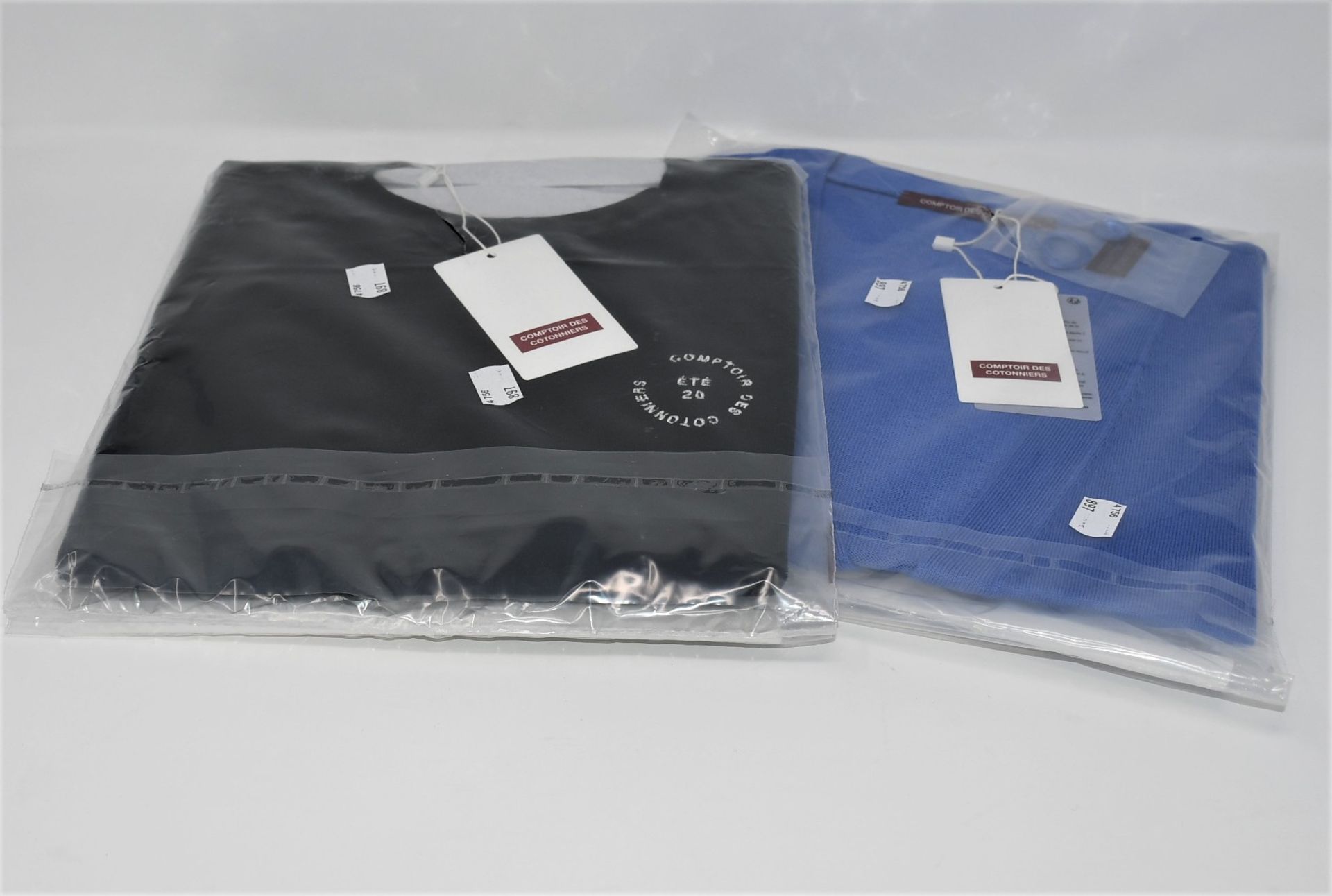 One as new Comptoir Des Cotonniers black cotton t-shirt size S (LIS_4216). One as new Comptoir Des