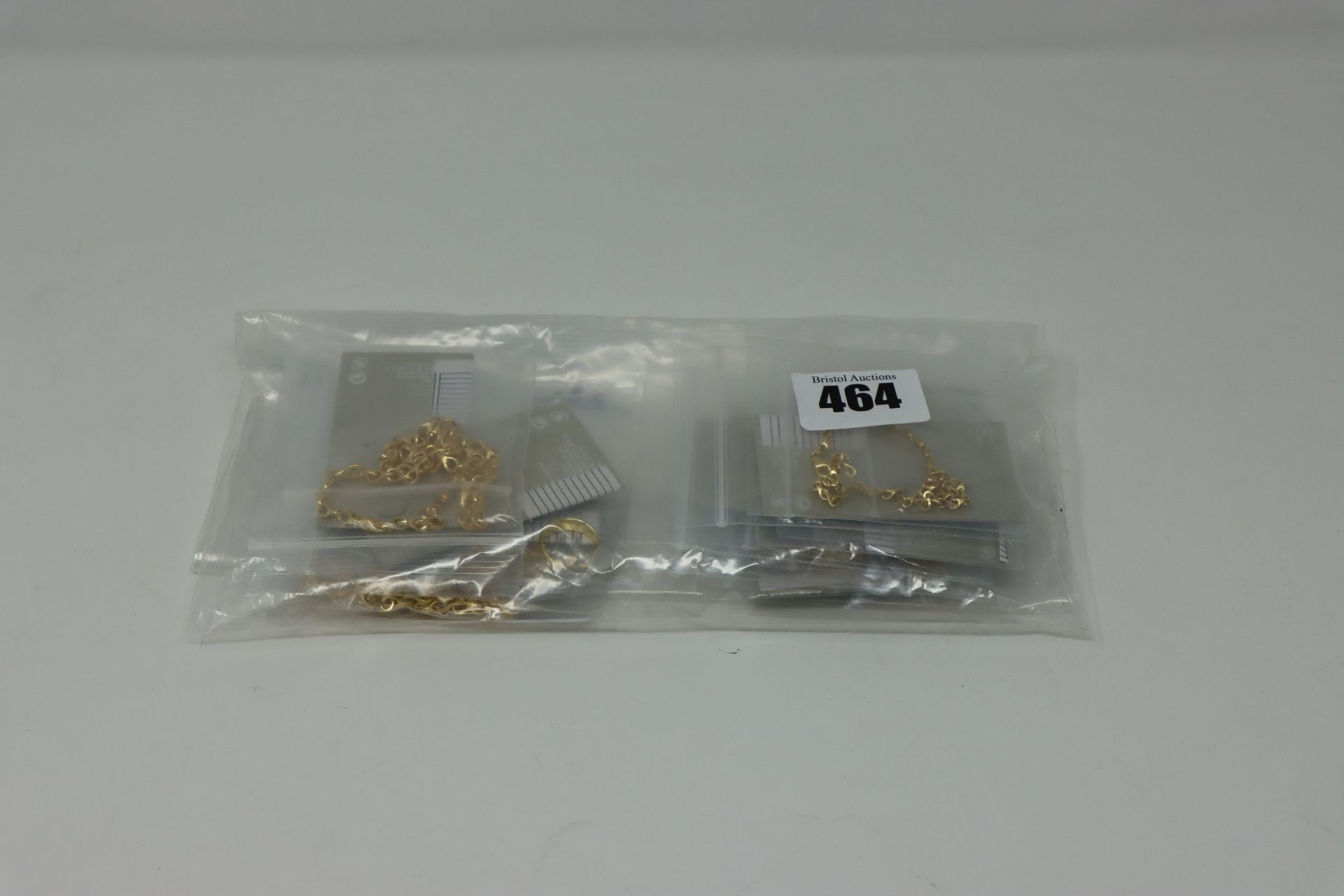 A quantity of gold coloured COS chain necklaces and bracelets (Approximately 10 items).