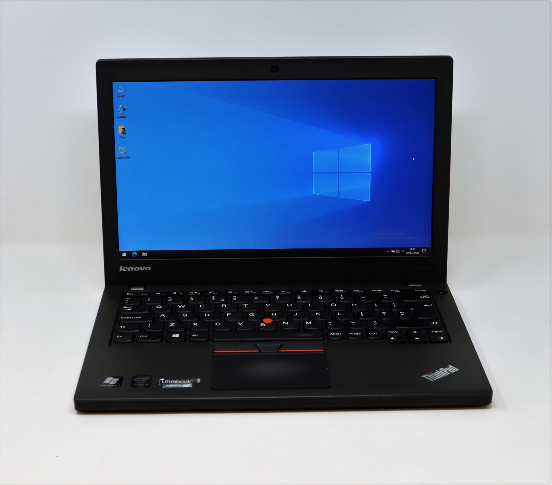 A pre-owned Lenovo Thinkpad X250 Ultrabook 12.5" Intel Core i5-5300U CPU 2.30GHz 8GB RAM 256 SSD