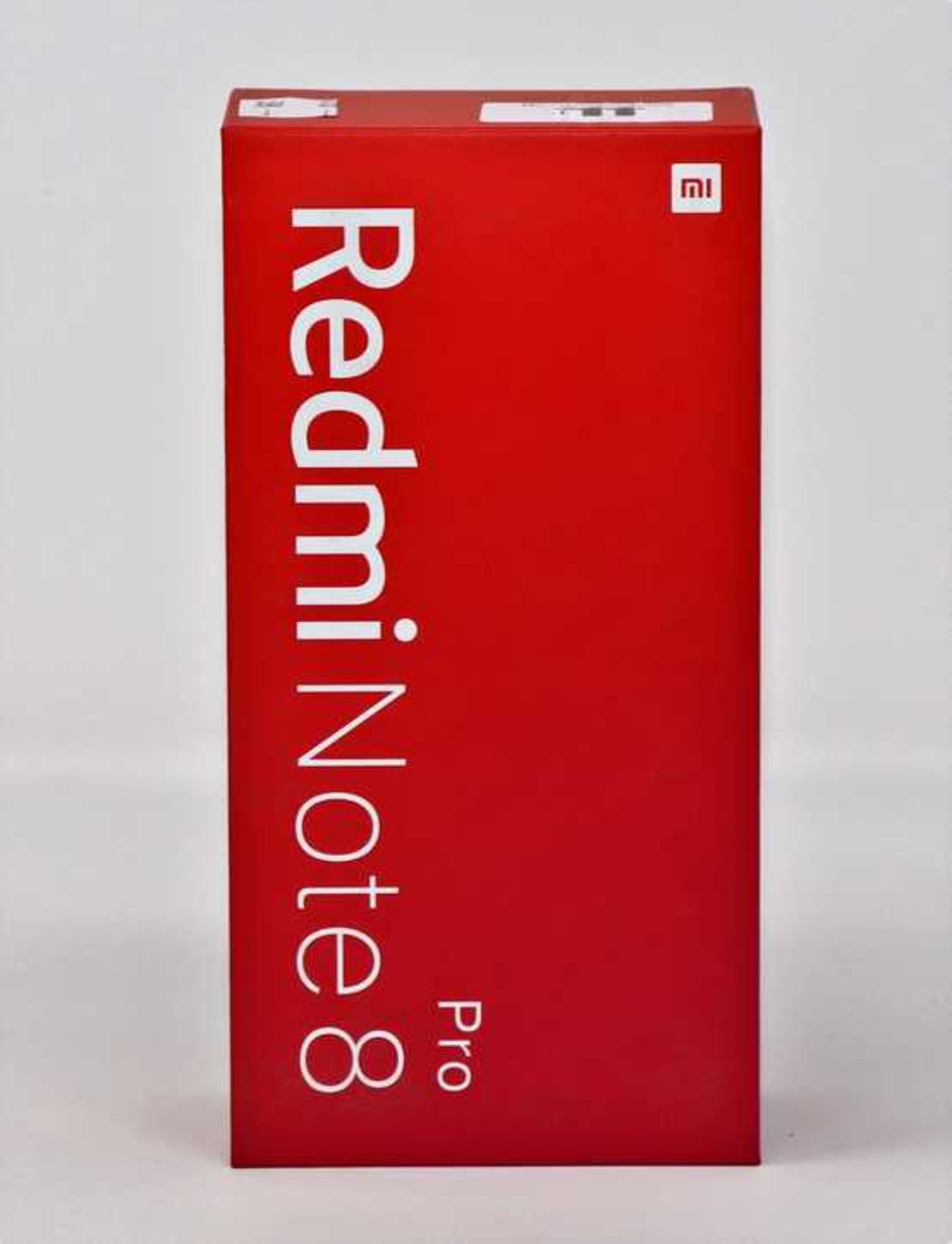 A boxed as new Redmi Note 8 Pro M1906G7E 64GB in Ice Emerald (Box opened, requires UK plug