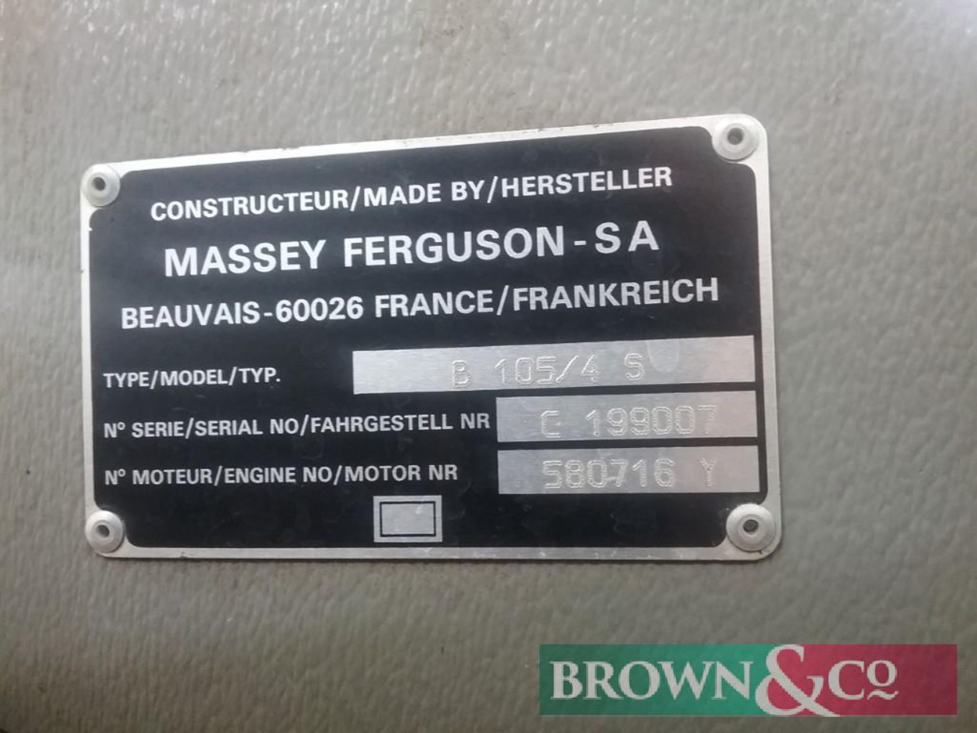 1994 Massey Ferguson 3095 Tractor - Image 5 of 5