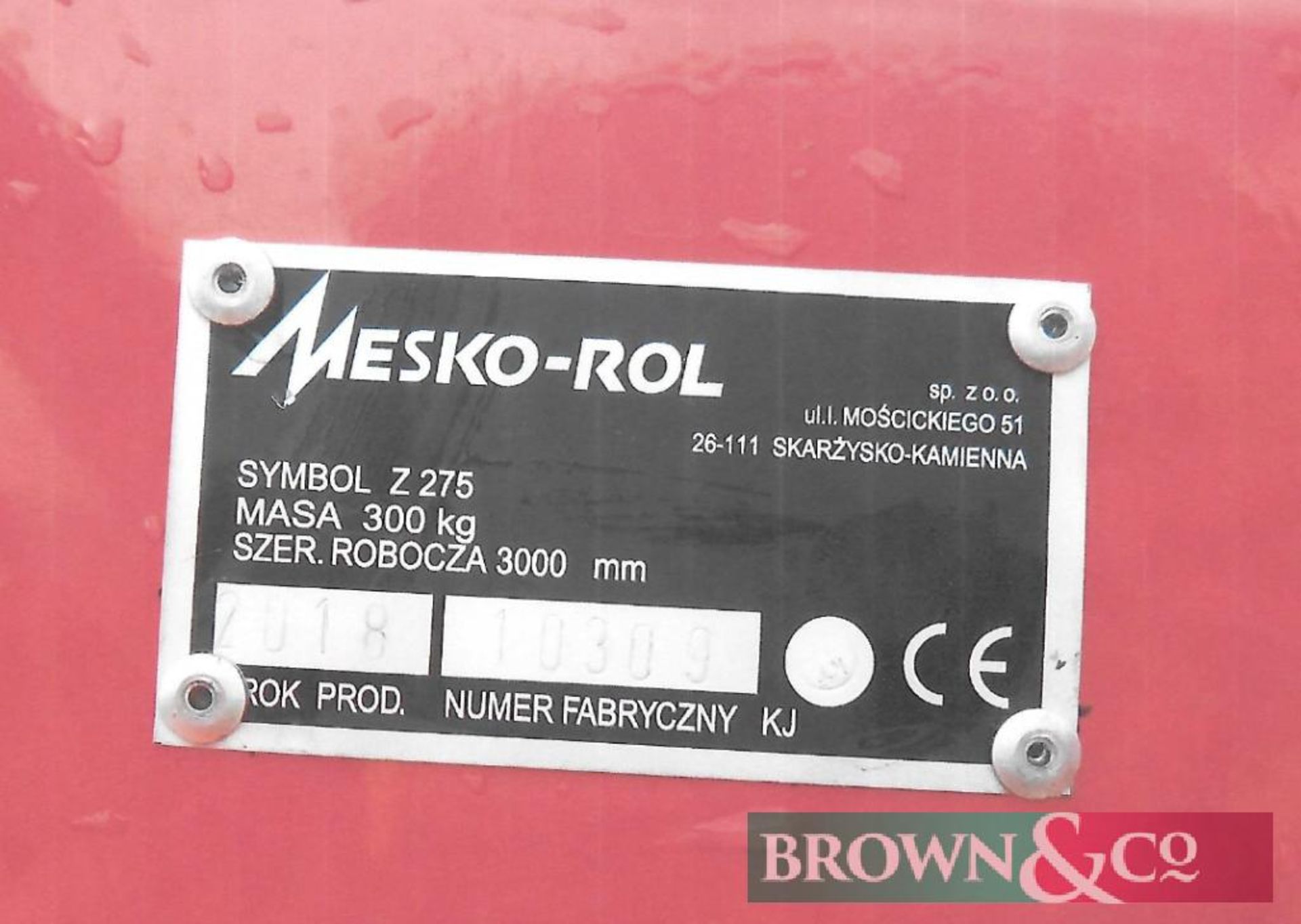 Mesko-Rol Z 275 Carousel Rake-Tedder - Image 3 of 4