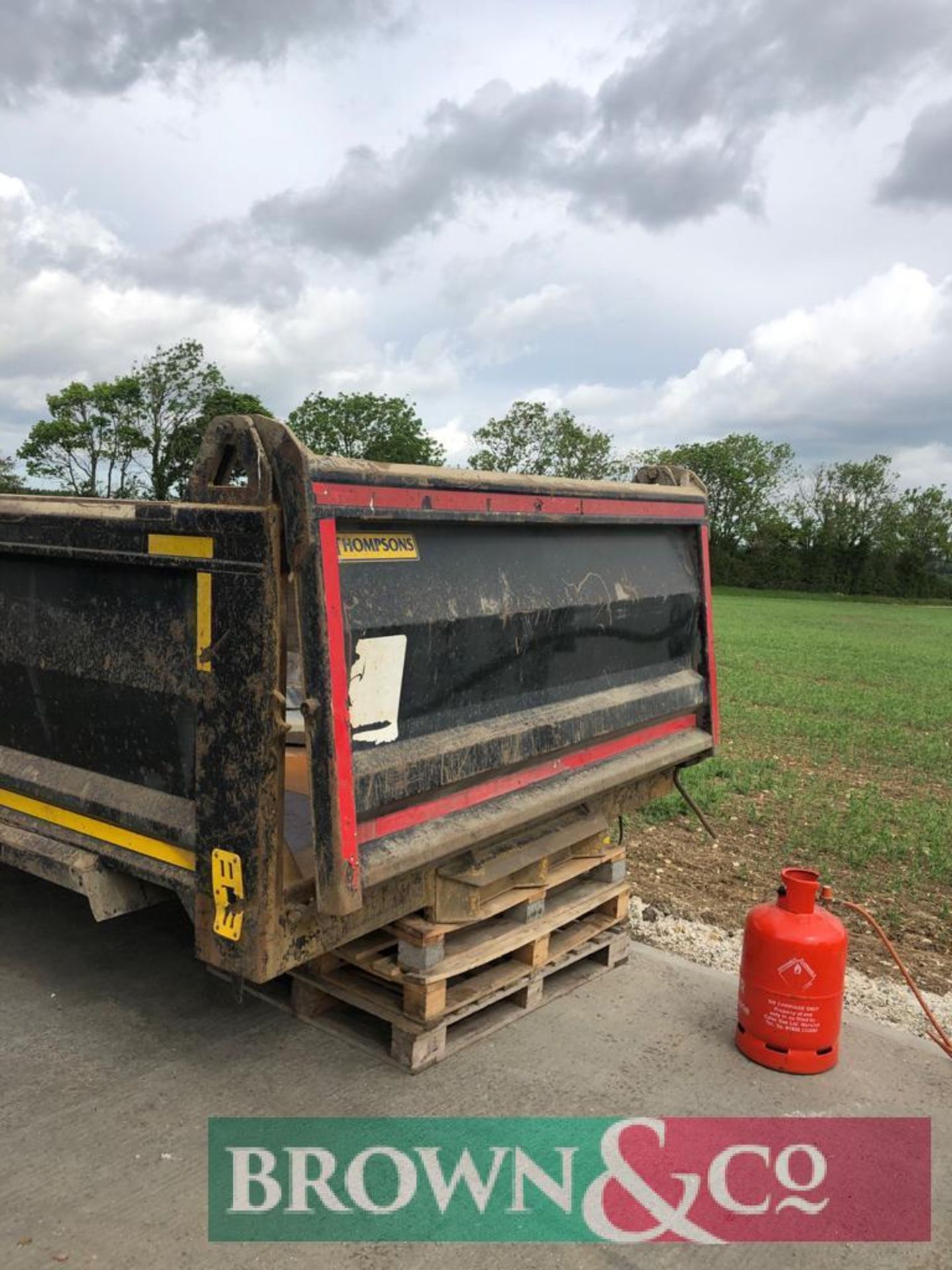 Ex-DAF Thompsons Steel Tipper Body - Image 2 of 4