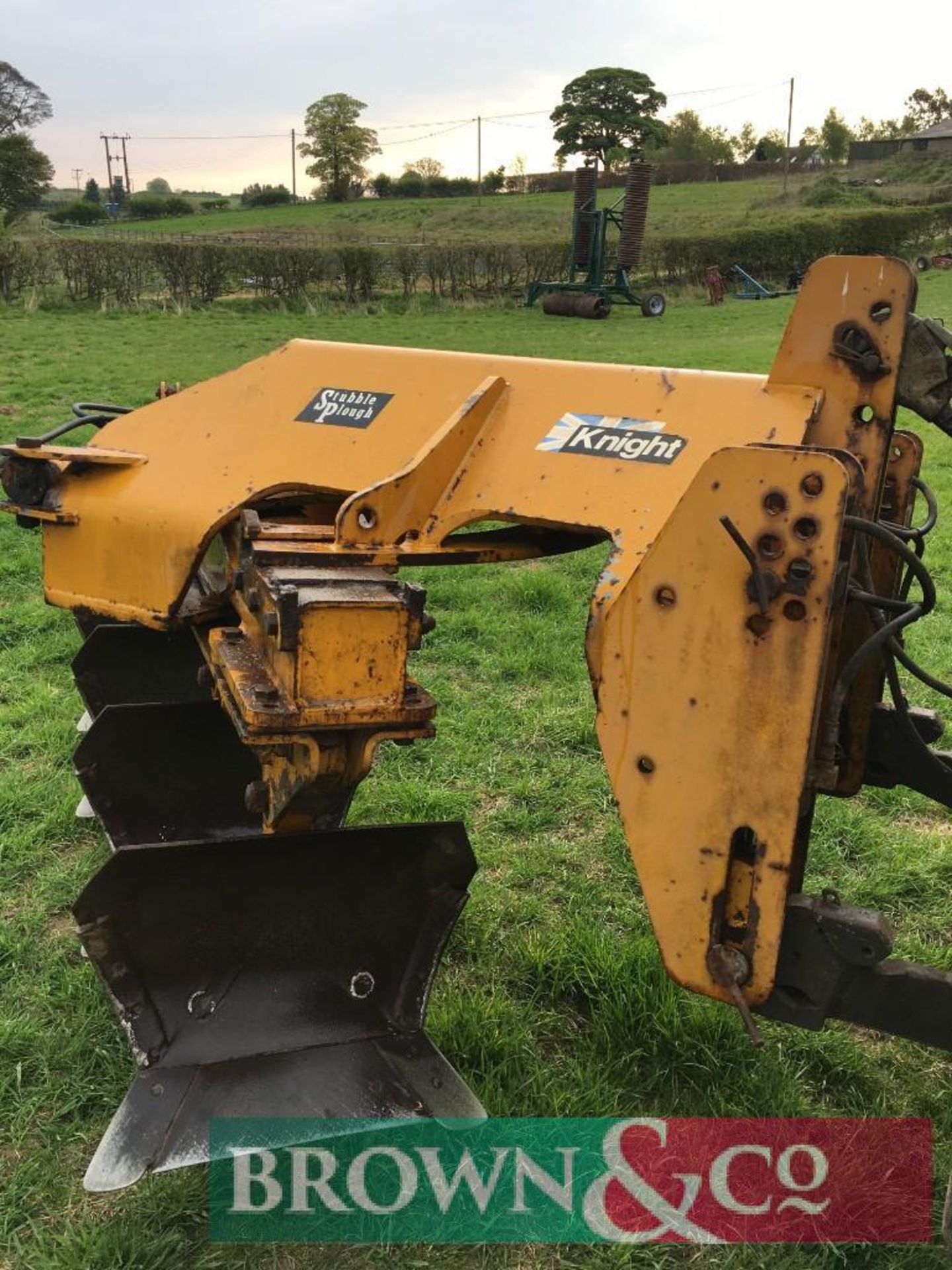 Knight 4-furrow Stubble Plough - Image 4 of 4