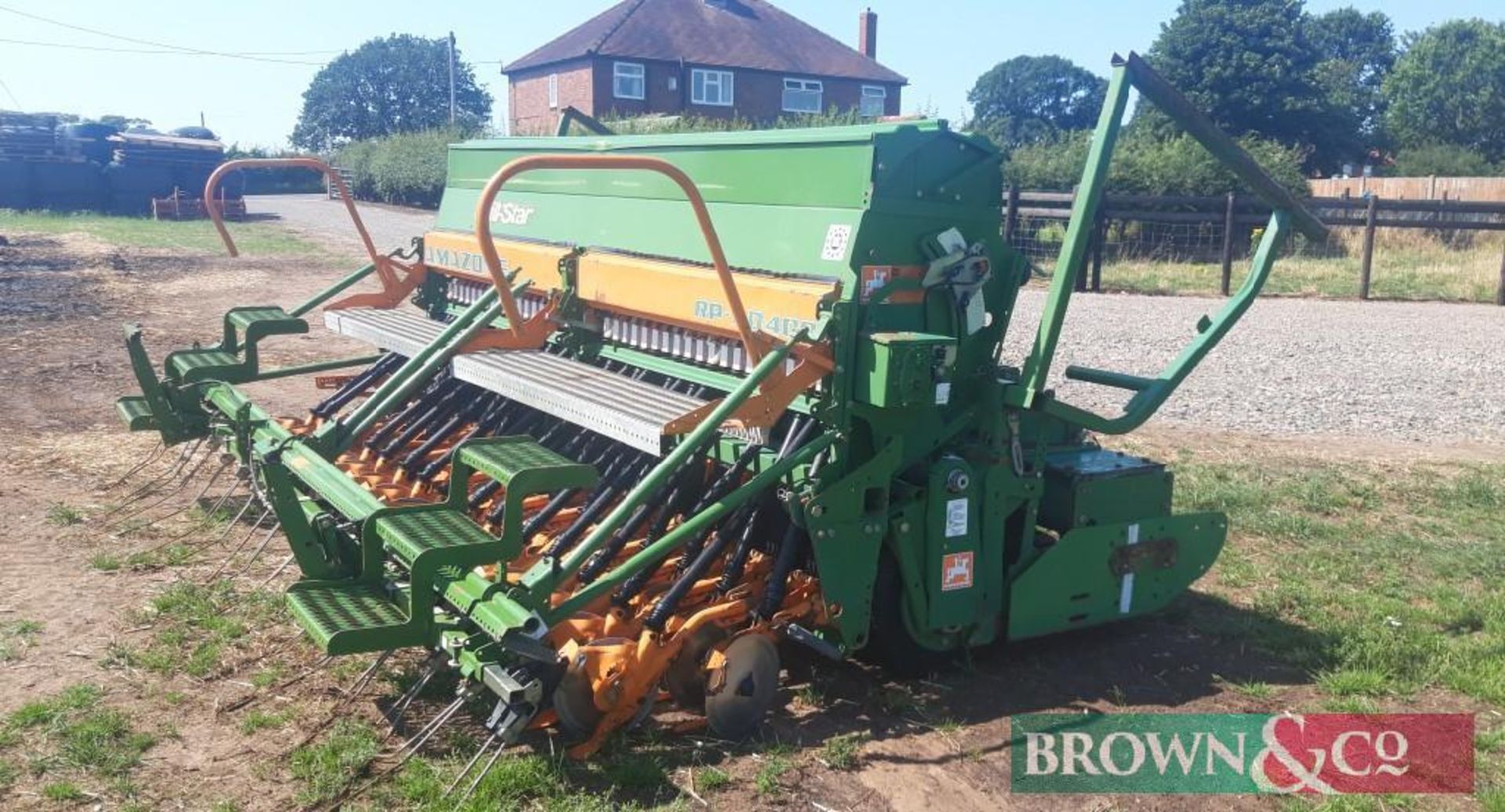 4m Amazone RP AD 402 Combi Disc Box Drill - Image 3 of 19