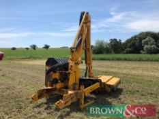 2005 McConnel PA6500T telescopic hedgecutter with 1.3m flail head. Serial No: 7765906-081