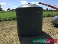 Plastic water tank