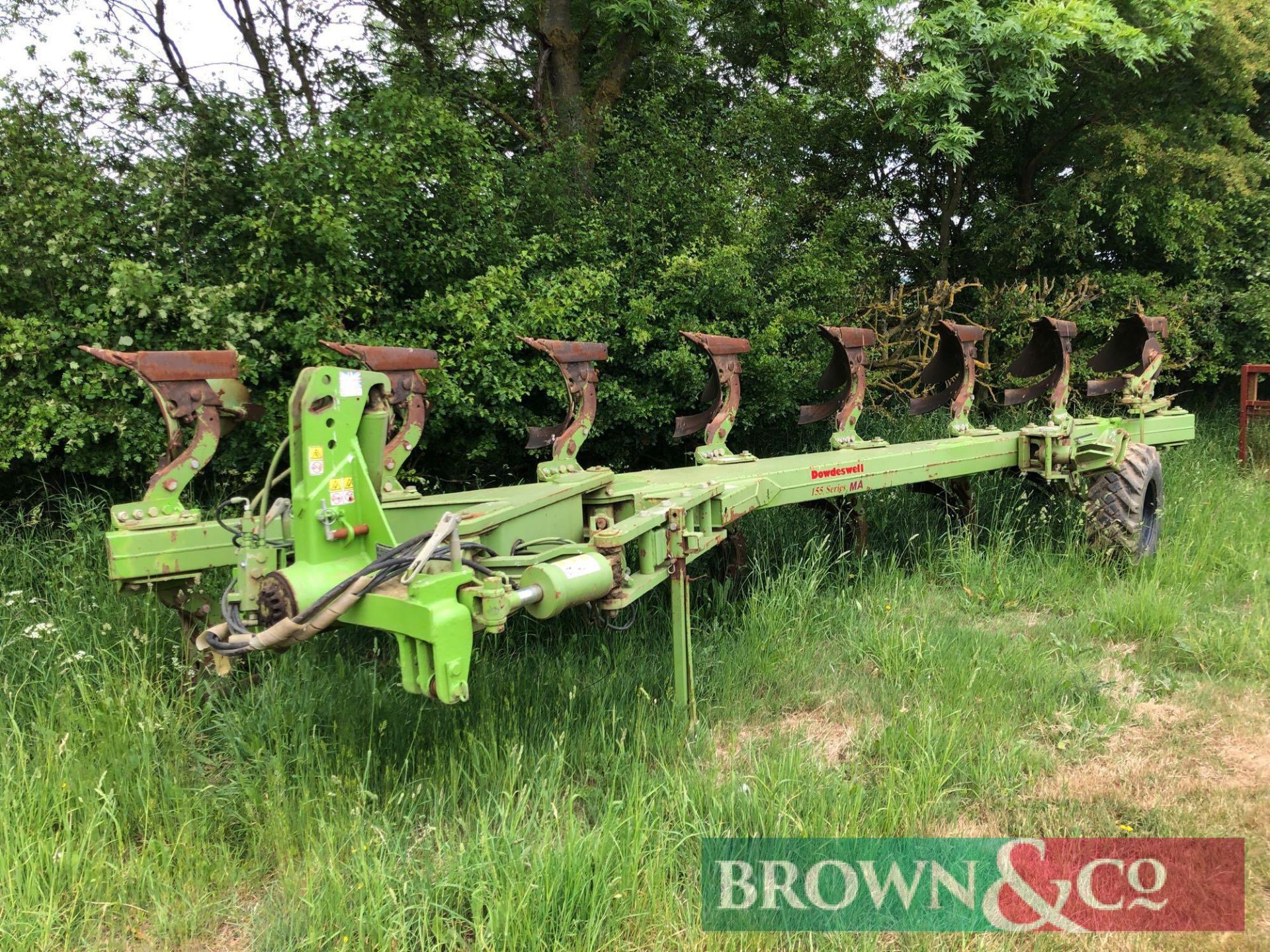 2012 Dowdeswell 155 8f rev full-mounted plough. Serial No: 12MA36038 - Image 9 of 9