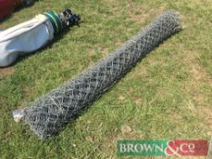 6ft roll chain link wire fencing (No VAT)