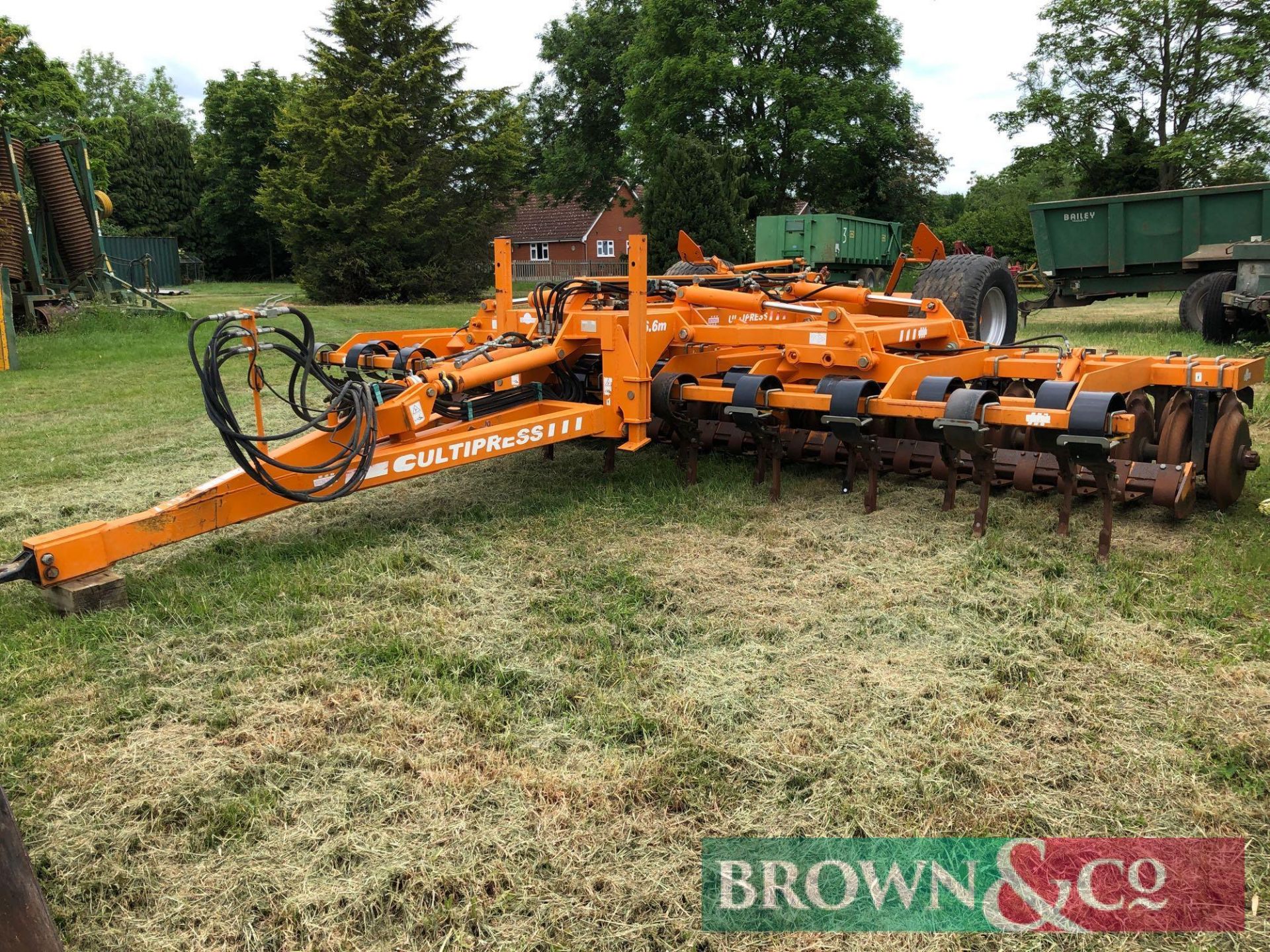 Simba Cultipress 6.6m cultivator. Model No: CP66FW. Serial No: 18008571/0088 - Image 4 of 8