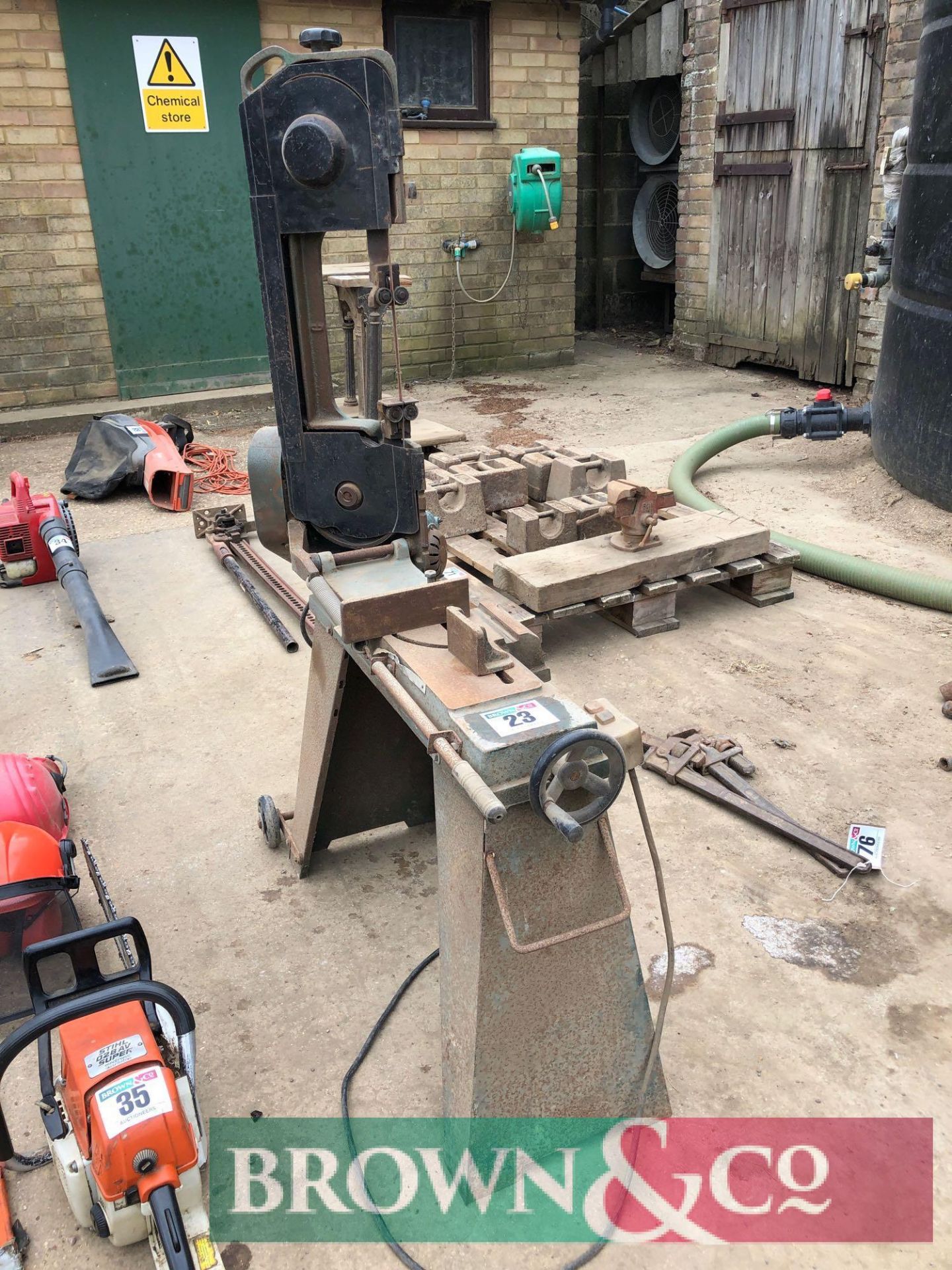 Band saw, single phase