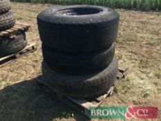 Quantity miscellaneous wheels and tyres