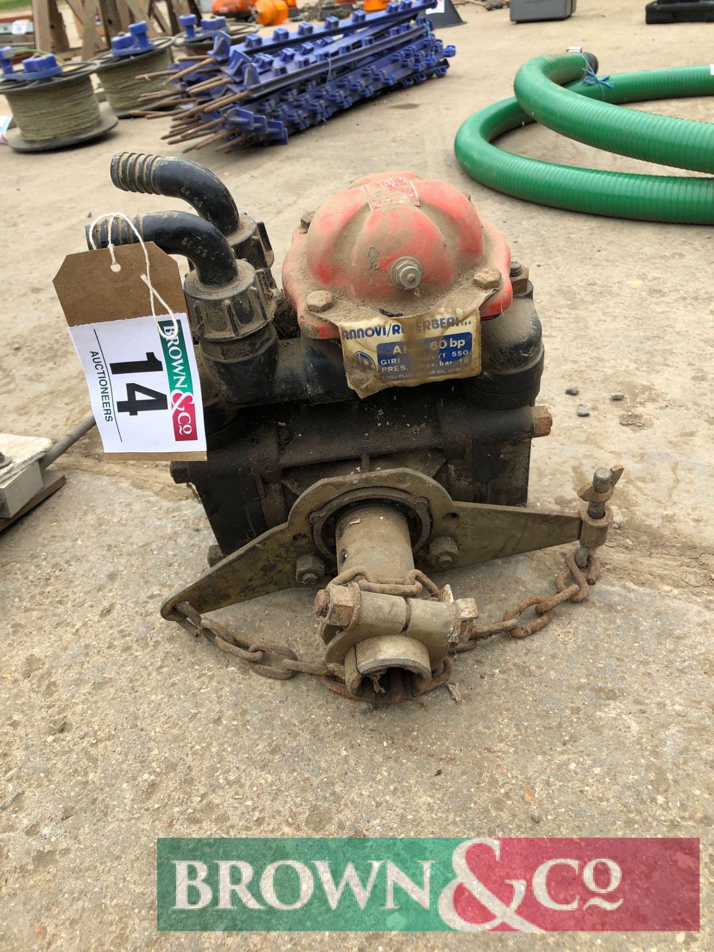 PTO driven water pump