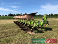 2012 Dowdeswell 155 8f rev full-mounted plough. Serial No: 12MA36038