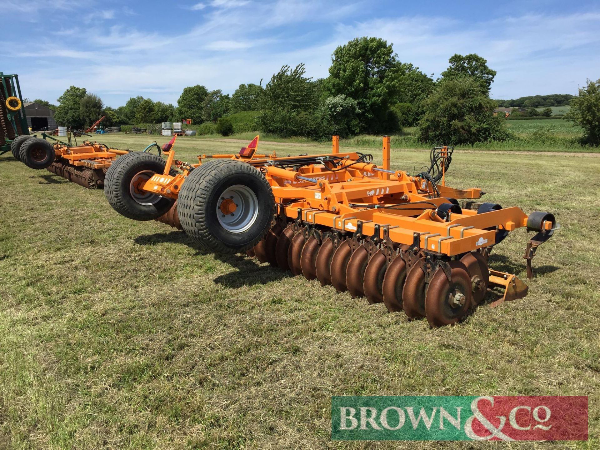 Simba Cultipress 6.6m cultivator. Model No: CP66FW. Serial No: 18008571/0088 - Image 2 of 8