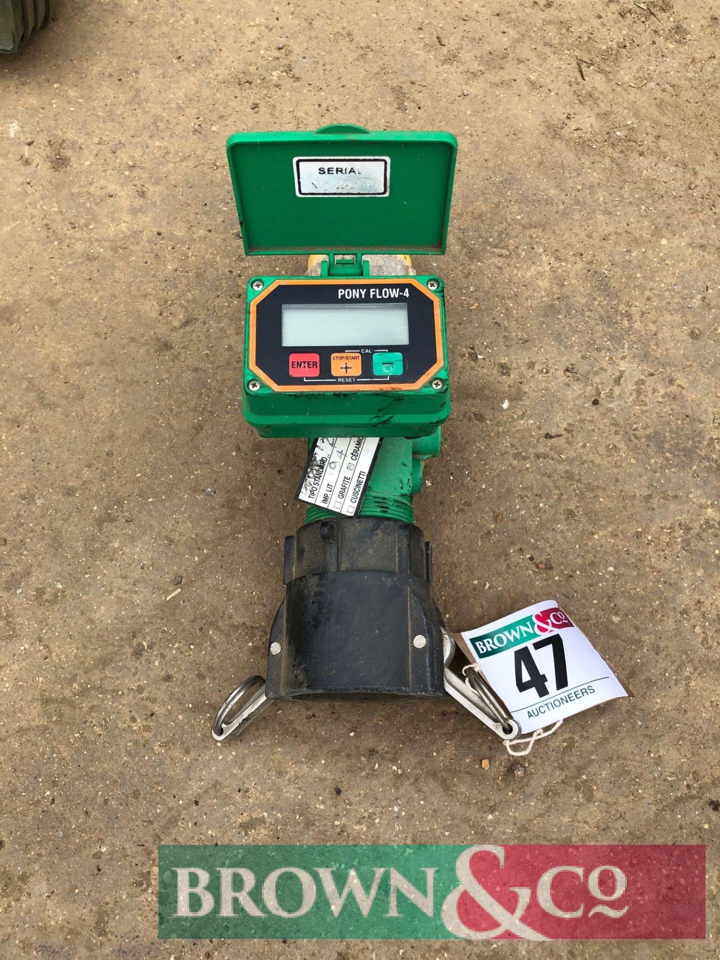 Pony Flow-4 flow meter. Serial No: 2007P