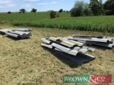 Quantity miscellaneous grain bin sections