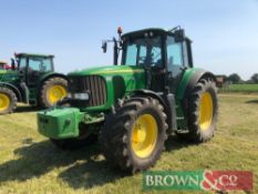 2005 John Deere 6920S 4wd tractor 40Kph Auto Quad, TLS c/w 900kg front weight on 540/65R28 front and