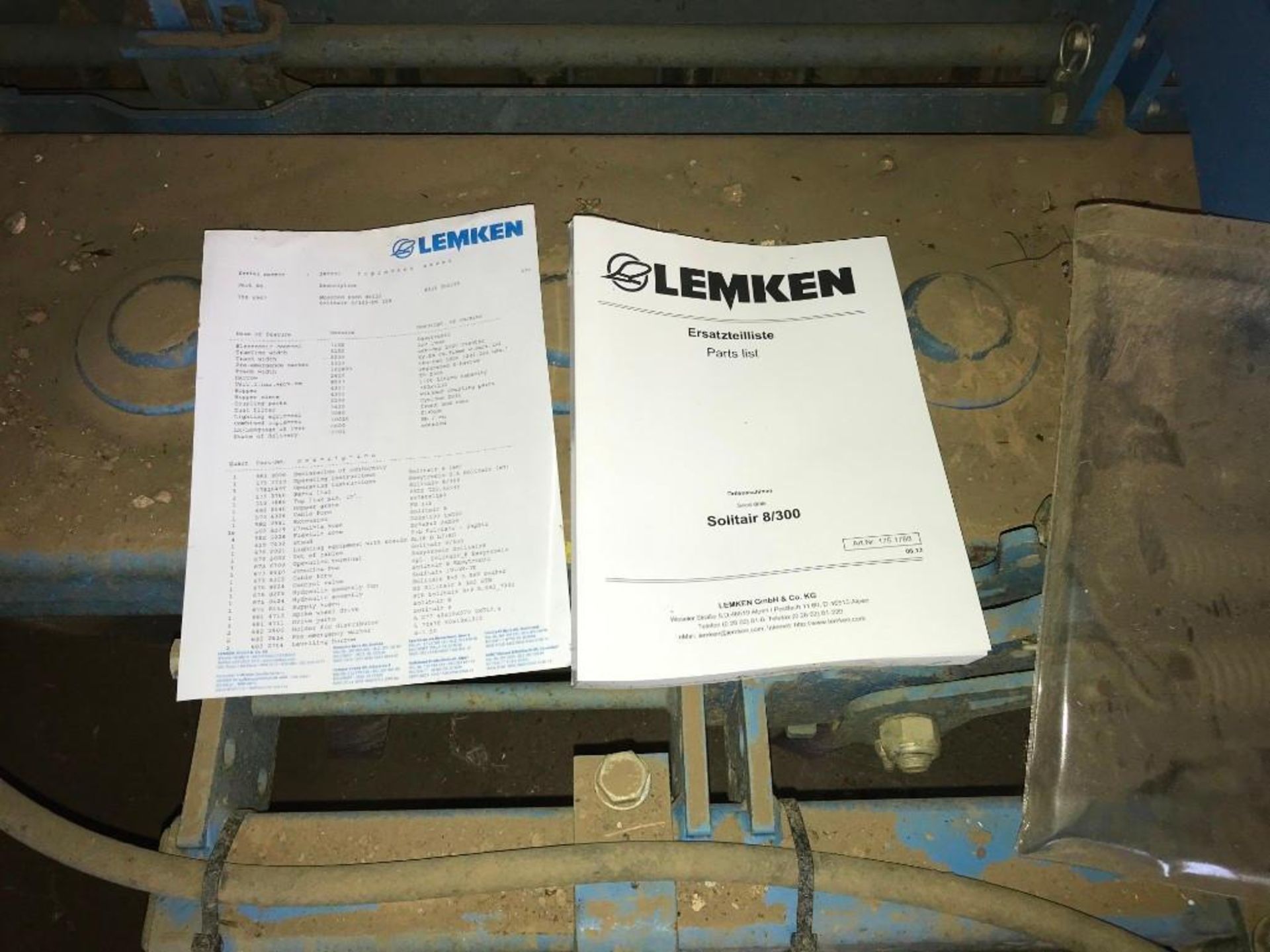 Lemken Solitair 8 (8/300DS) Combi Drill, Zircon Power Harrow - Image 10 of 10