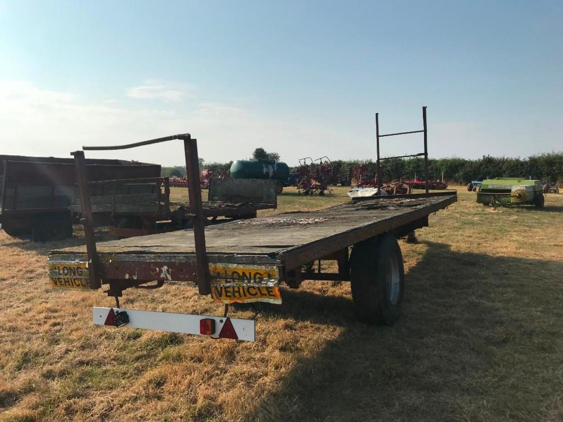 Single Axle Flat Trailer 25' - Image 6 of 10