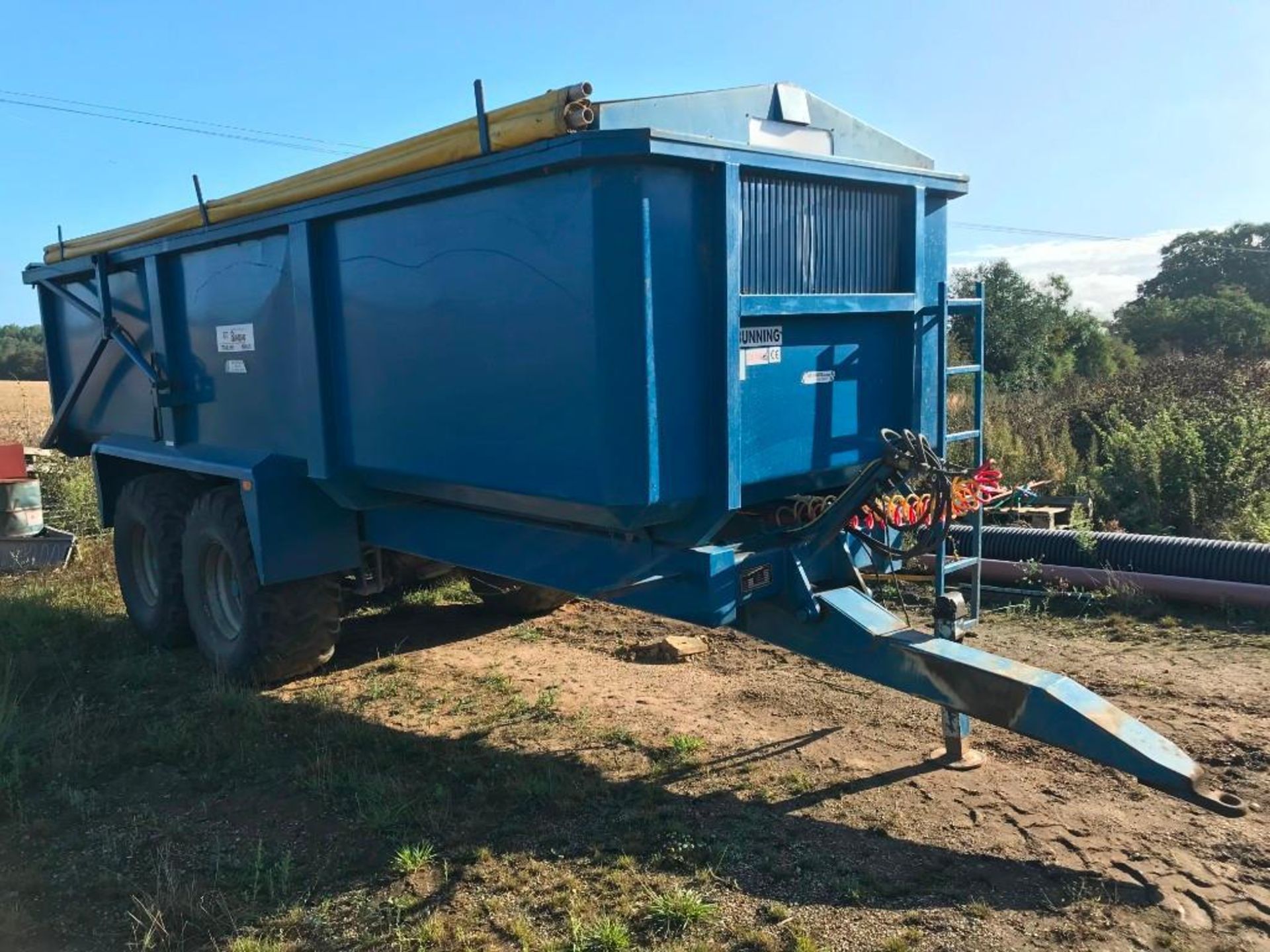 GT Bunnings Tandem Axle 18T Grain Trailer - Image 2 of 7