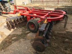 Kongskilde (PLEASE NOTE NOT HYDRAULIC FOLDING) Trailed Discs 12'